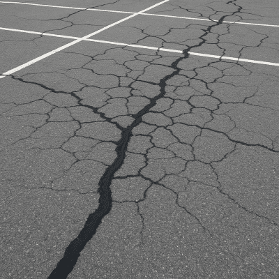Asphalt Crack Sealing in Concord: Protecting Your Pavement Investment with Paradise Sweeping